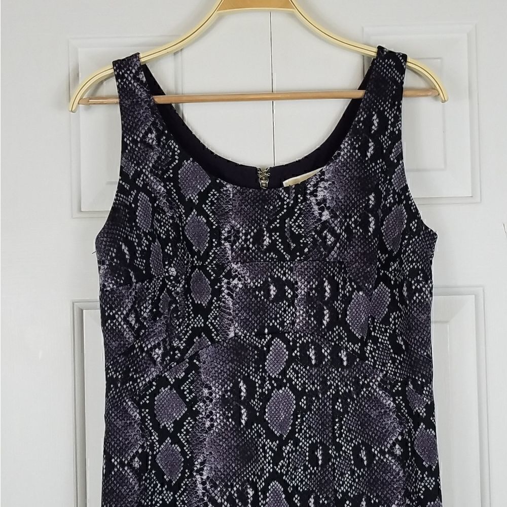 Michael Kors Stretch Python Printed Sheath Dress - image 2